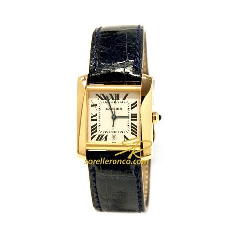 Cartier Tank Française orologi usato 